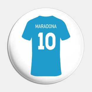 Maradona Jersey Pin