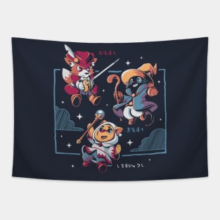 Three Little Mages Tapestry