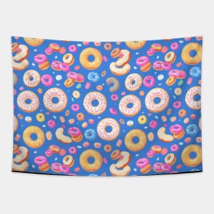 Deliciously Sweet Donut Pattern Design for Doughnut Lovers Tapestry