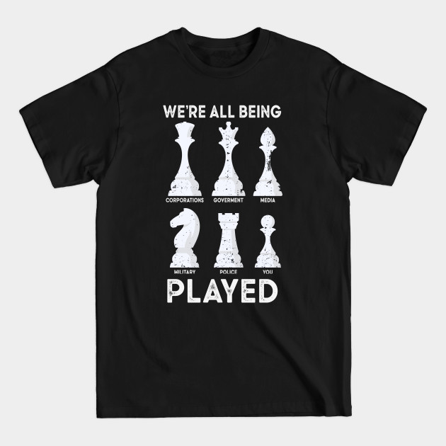 Chess Game Funny Conspiracy Theorist Conspiracies - Conspiracy Theory - T-Shirt Chess Game Funny Conspiracy Theorist Conspiracies - Conspiracy Theory - T-Shirt
