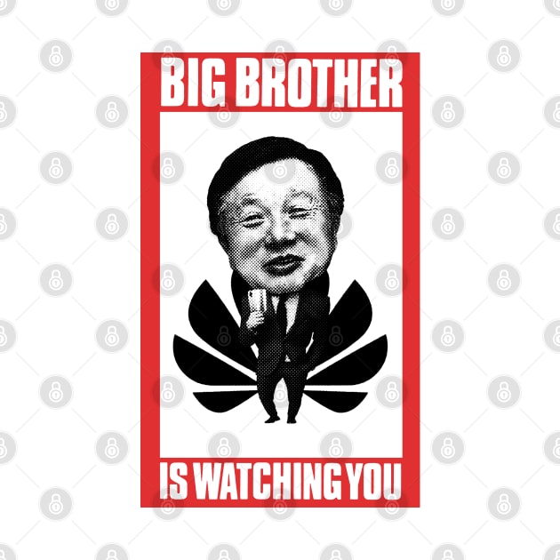 Big Brother is watching you | Big Brother | watching you | Huawei | Ren Zhengfei | George Orwell by japonesvoador