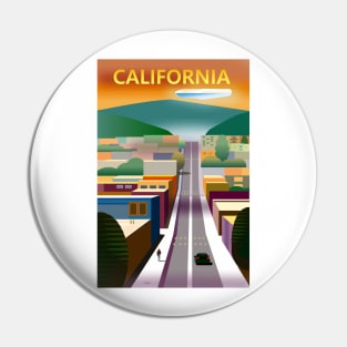 California Dusk Pin