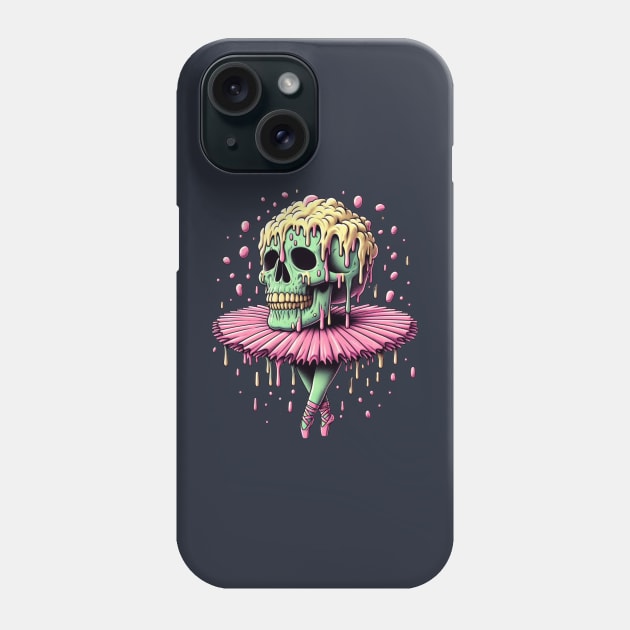 skull ballet Phone Case by EKLZR