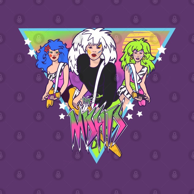 Jem's rivals The Misfits by Sketchy