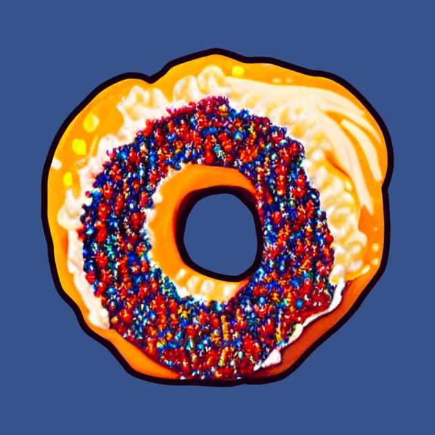 Donut Sprinkle by LefTEE Designs