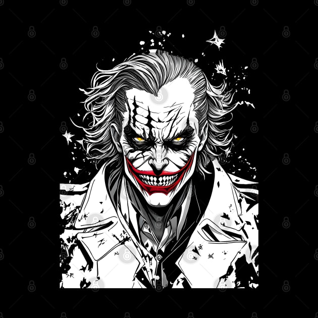 Mirthful Madness: A Joker Sketch by SkullTroops