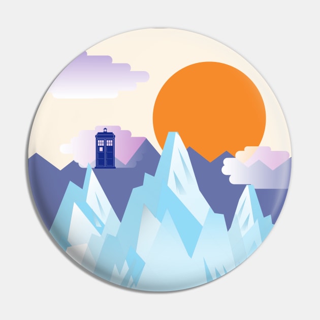 The Doctor's TARDIS Pin by Thisdorkynerd