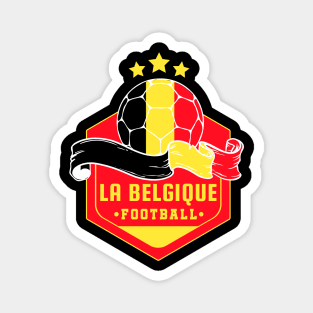 La Belgique Football Magnet