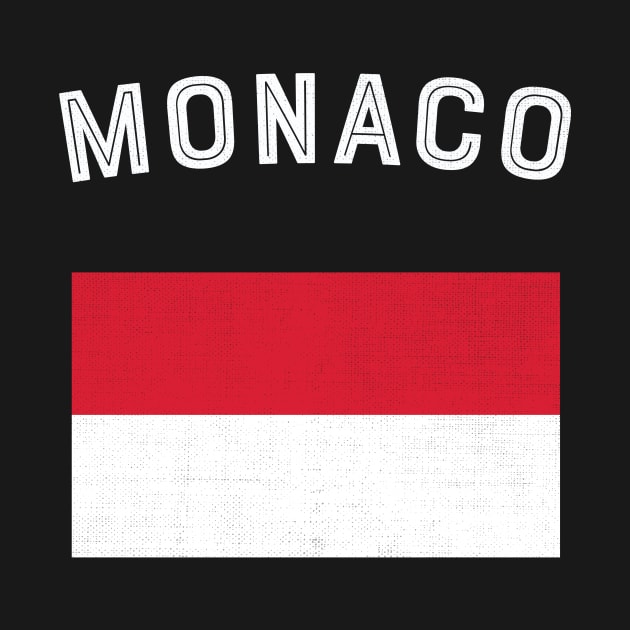 Monaco Flag by phenomad