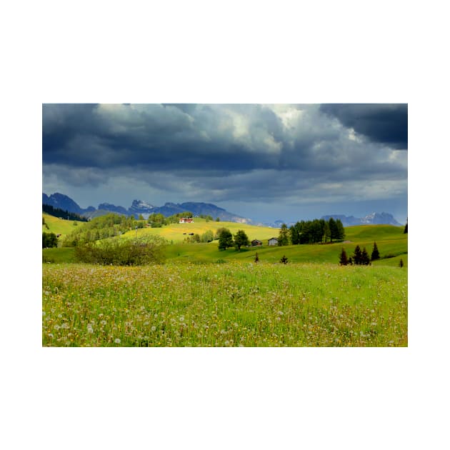 The storm on Seiser Alm by annalisa56