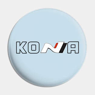 Kona N (Bigger) transparent Pin