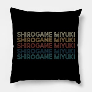 Classic Name Proud Miyuki Personalized Retro Beautiful Pillow