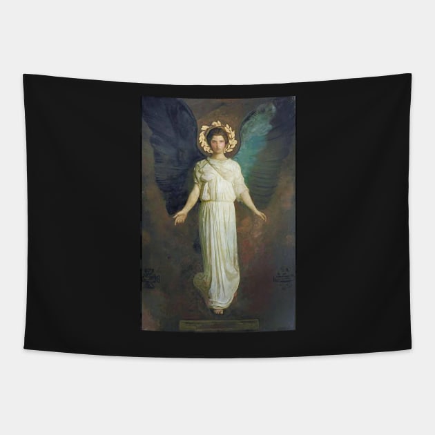 Angel of the Annunciation 109 Tapestry by hispanicworld