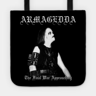 Armagedda The Final War Approaching | Black Metal Tote