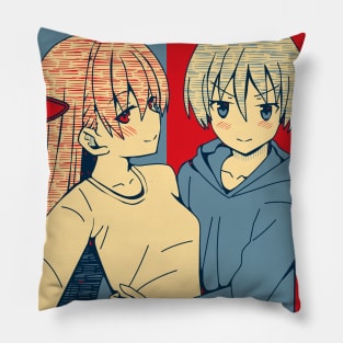 Tonikaku Kawaii - Fly Me to the Moon Anime Poster Pillow