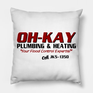 Wet Bandits OH-KAY Plumbing Pillow