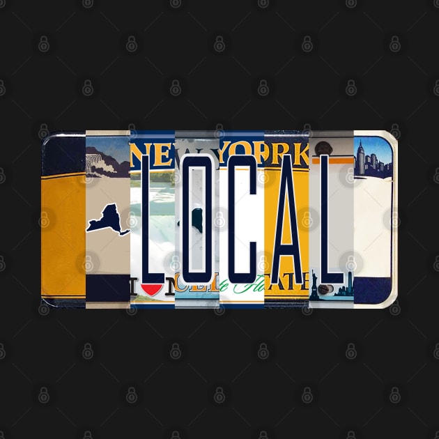 New York Local License Plates by stermitkermit