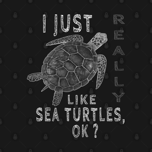 I just really like sea turtles, ok by salah_698