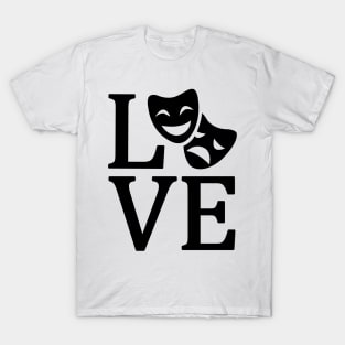 Love Drama Club Baby Pink & White Design T-Shirt