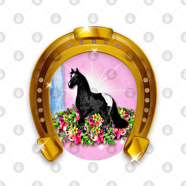 Horse and Horseshoe by KC Morcom aka KCM Gems n Bling aka KCM Inspirations