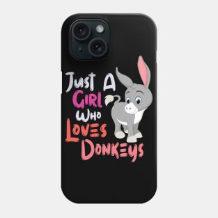 Donkey Girl Love Phone Case