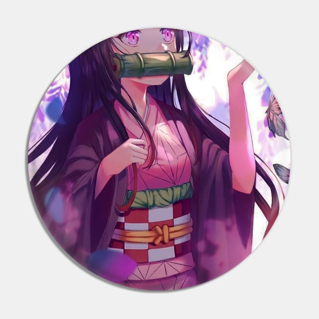 Nezuko Pin by Sajiiii