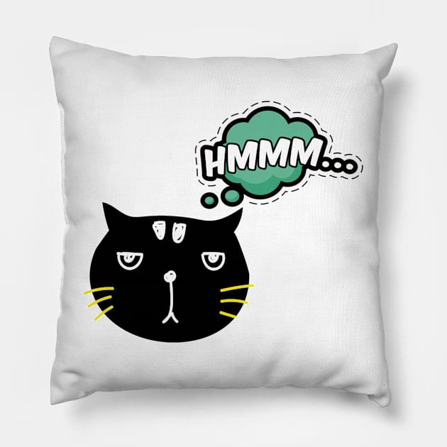 Judging Cat Pillow by D3monic