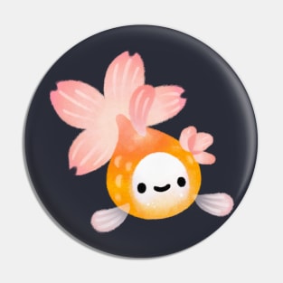 Cherry blossom goldfish 3 Pin