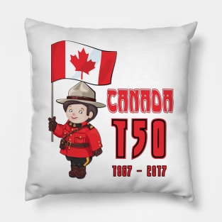 Canada 150 Years Anniversary Pillow