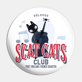 Scat Cats Club Port Orleans French Quarter Resort Orlando Pin