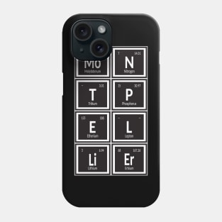 Montpellier City | Periodic Table of Elements Phone Case