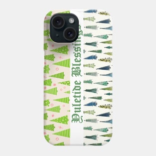 Yuletide Blessings December Phone Case