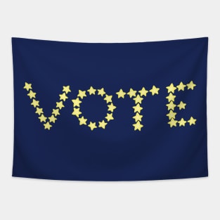 Vote (Stars) Tapestry