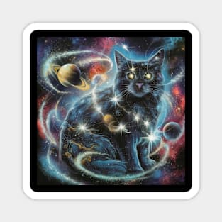 Cosmic Cat Odyssey Magnet
