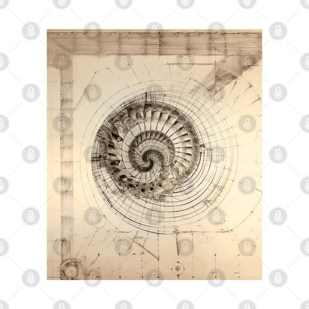 Fibonacci Sequence: Fibonacci Abstract by Puff Sumo