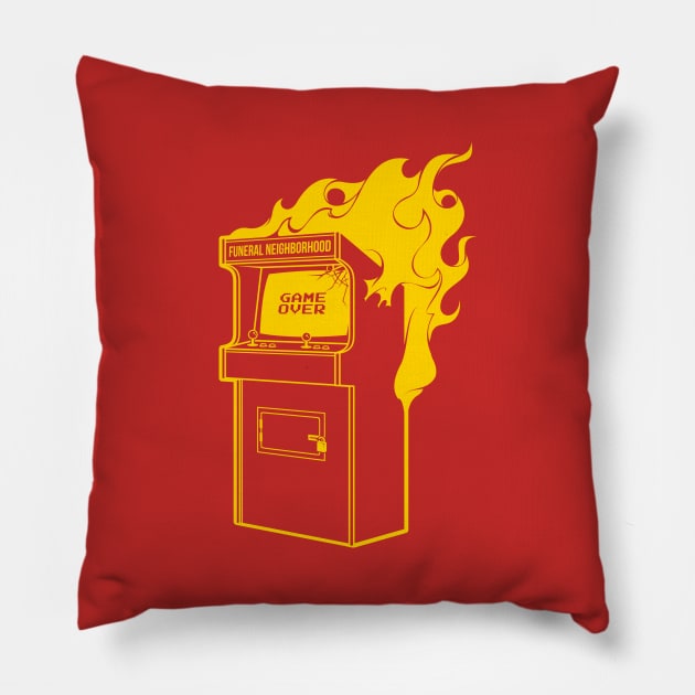 Arcade Fire Pillow by dracoimagem