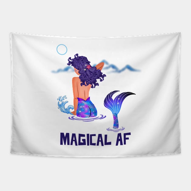 Magical AF Tapestry by ArtbyLaVonne