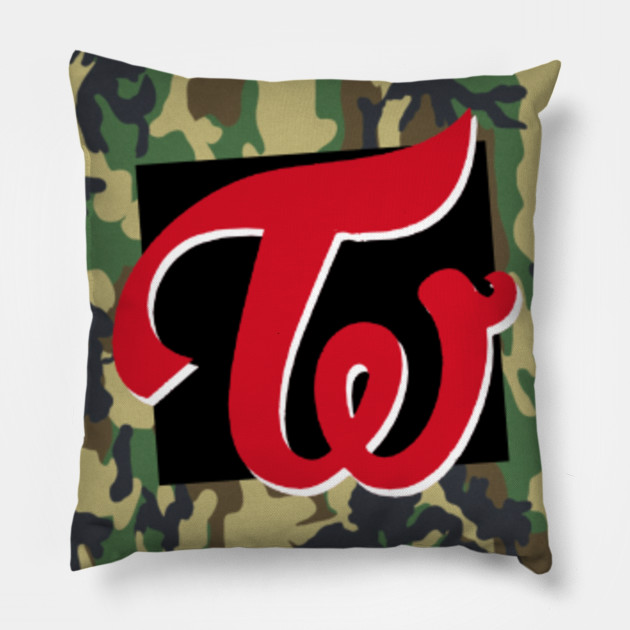 Twice Ooh Ahh Logo Twice Pillow Teepublic