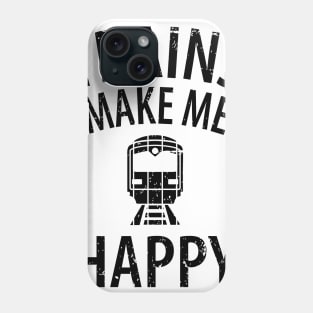 train railwayman trains driver Phone Case