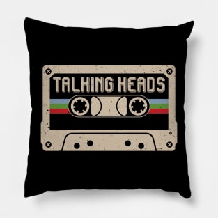 Personalized Talking Name Birthday Vintage Cassette Tape Pillow