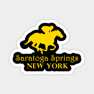 Saratoga Springs New York Horse Racing Magnet