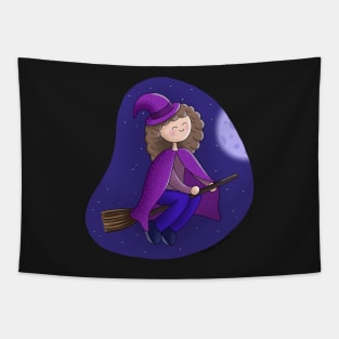 Purple Witch Tapestry