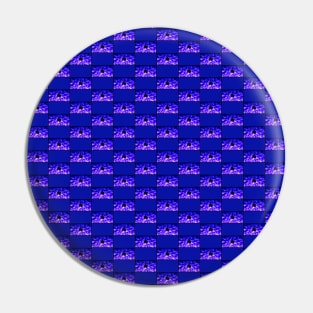 Supernova - Blue-Purple Pattern Pin