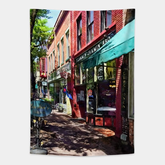 Corning NY - Along E Market Street Tapestry by SusanSavad