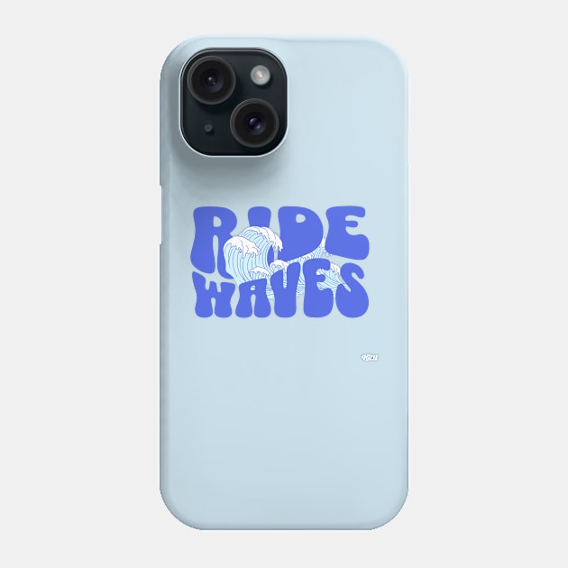 RIDE WAVES Phone Case by Shirtsy