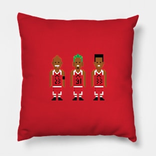 Pixel Players - Classic Bulls Pillow