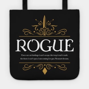 RPG Rogue Rogues WoW Dungeons Crawler and Dragons Slayer Tote