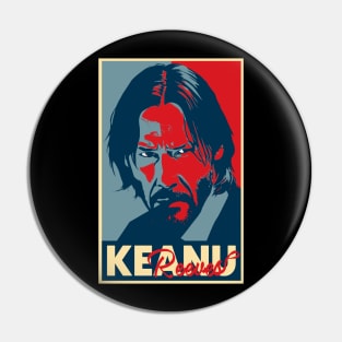 John Wick //keanu reeves popart Pin