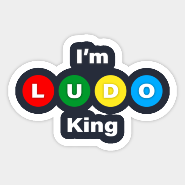 I M Ludo King Ludo Sticker Teepublic