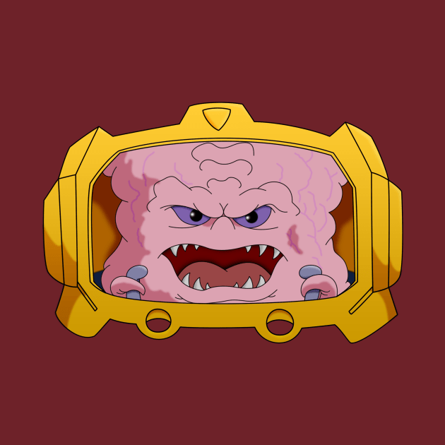 Krang from Dimension X by Jaguir